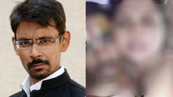 Gujarat Congress leader arrested after circulation of obscene fake images about ayodhya ram temple priest 