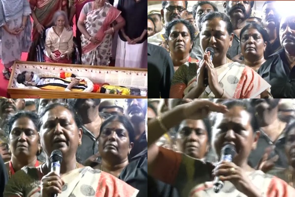 Vijayakanth buried with dmk ring in his hind: Premalatha speech