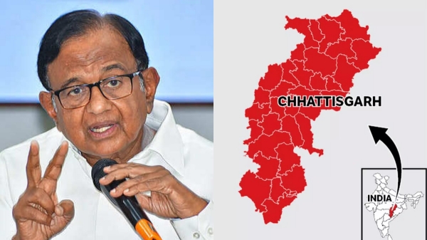 P.Chidambaram says that his ground reports in Chhattisgarh were wrong 