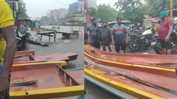 Cyclone Michaung: Chennai Perungudi receives 50 CM Heavy Rain