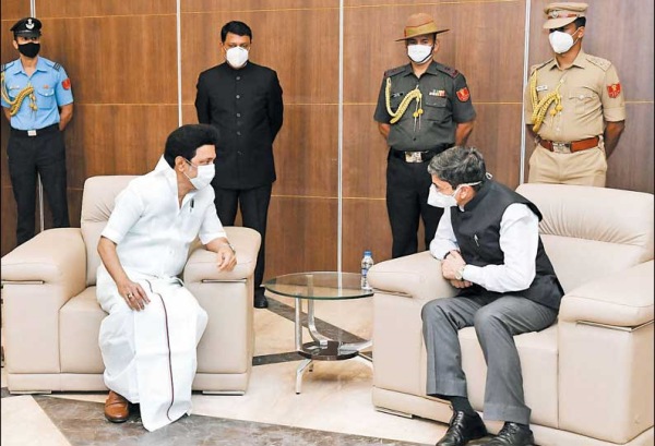 Reports says that CM Stalin postponed the meeting with governor rn ravi