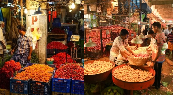 Due to Chennai flood the price of vegetables and fruits increased in markets 