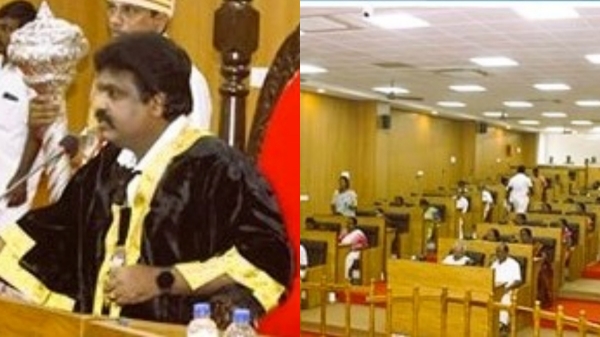 Thanjavur Mayor Sun Ramanathan has warned two DMK councilors. 