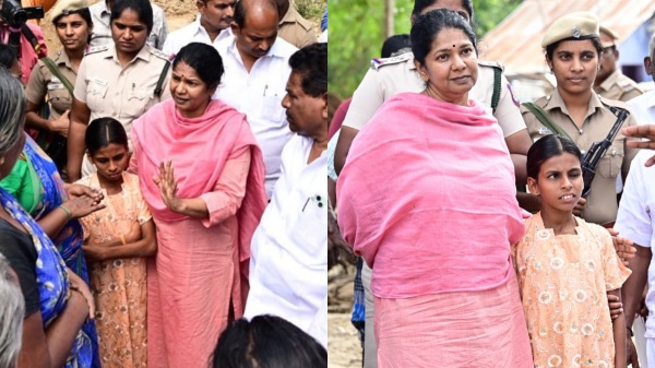 Kanimozhi helped a 7th class girl get her eyesight 