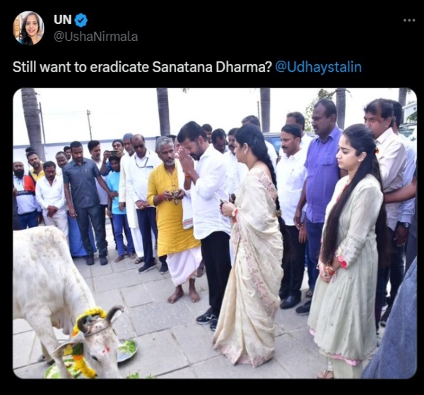 Did Sanata Dharma comment by Udhayanidhi Stalin play a major role against Congress in Madhya Pradesh Election 2023 ?