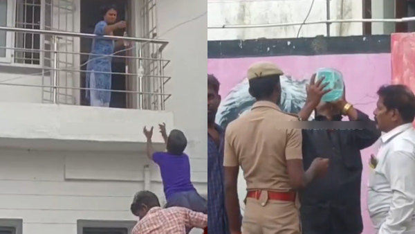 An unexpected thing happened next to DMDK Founder Vijayakanth office building 