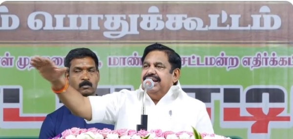 AIADMK which has Rs 261 crore in bank deposits, has not given a single rupee to the flood relief fund