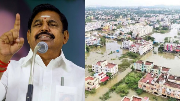 TN government is responsible for the rain and flood No precautions says Edappadi Palanisamy TN government is responsible for the rain and flood No precautions says Edappadi Palanisamy