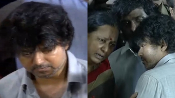 Actor Vijay Pay tributes to Vijayakanth who died today 