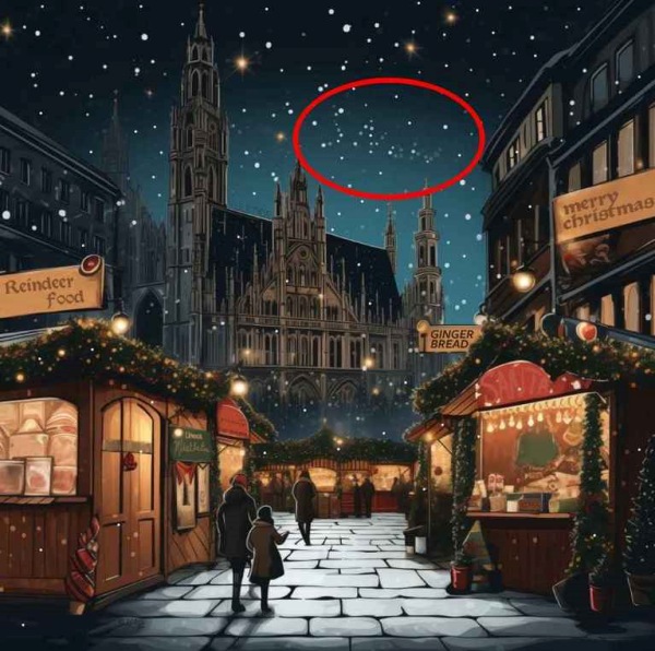  Optical Illusion:find the word snow in the picture in 6 seconds only those have a special talent can