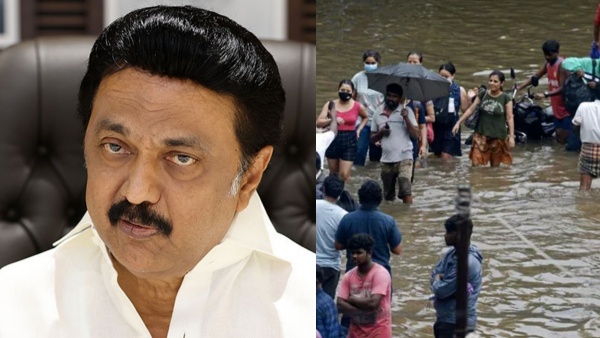 Stalin said that Chennai survived the floods because of the construction of drainage system at a cost of Rs.4,000 crore 
