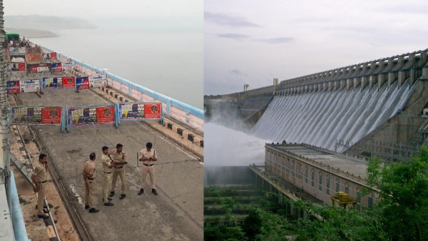 Centre takes control of Sagar Dam after the Andhra Pradesh and Telangana Clash Over Water Centre takes control of Sagar Dam after the Andhra Pradesh and Telangana Clash Over Water