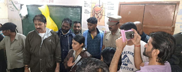 Police in action: Chennai police ddrt teams rescued many people during floods