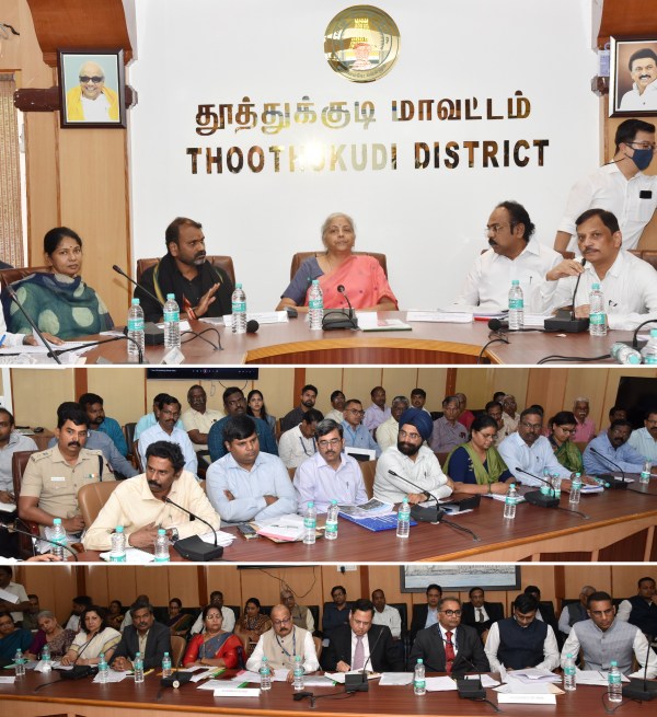  Tn government gives 72 page memorandum to Union minister nirmala sitharaman