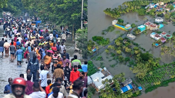 Union Govts team to assess Rain damage in southern districts of Tamil Nadu today 