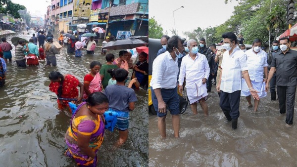 Chief Minister Stalins discussion for Tamil Nadu government relief fund from rains and floods 