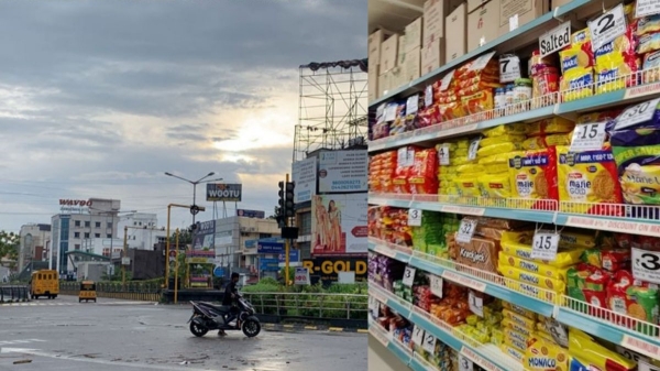 Many shops shut till now in chennai: big shortage for milk, bread, biscuits