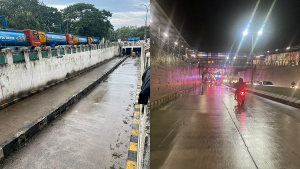 Cyclone Michaung Rain Water in Main roads of Chennai has drained this morning