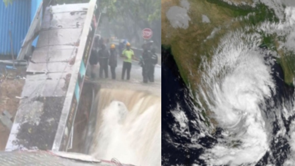 Cyclone Michaung: Amid of heavy rain due to this an apartment building fell down to the ground in Chennai 