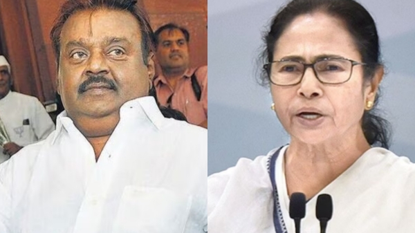  Mamata Banerjee condolences to Vijayakant