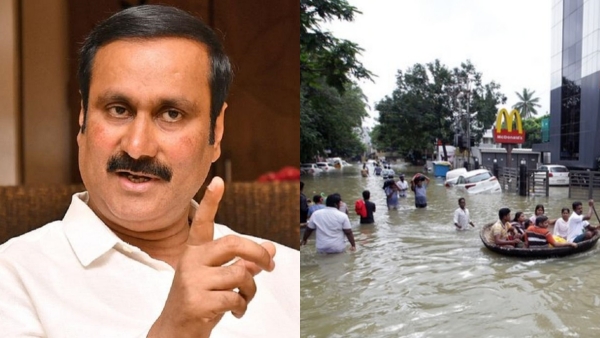 Anbumani expressed concern that germs may appear and infectious diseases develop due to the mixing of rainwater with waste water in Chennai 