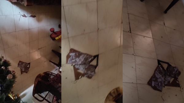 Exclusive: A house tiles broke in Choolaimedu suddenly 