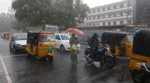 Chennai Met said that there is a chance of rain in 7 districts in next 3 hours 