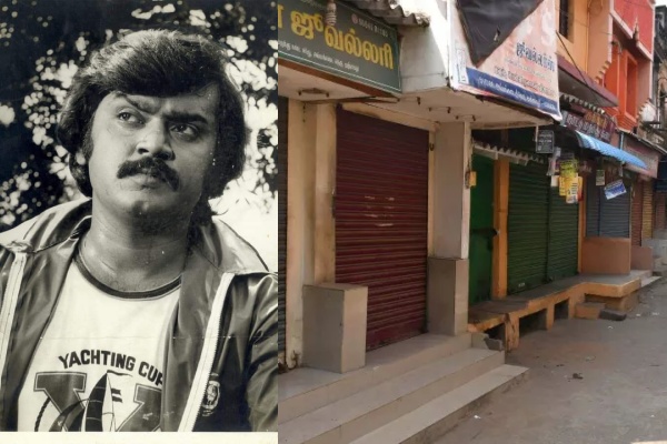  Shops have been closed in parts of Tamil Nadu as a mark of respect to late Vijayakanth