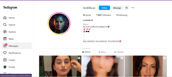 One India found Instagram page which create Deep fake videos of Nayanthara, Keerthy Suresh 