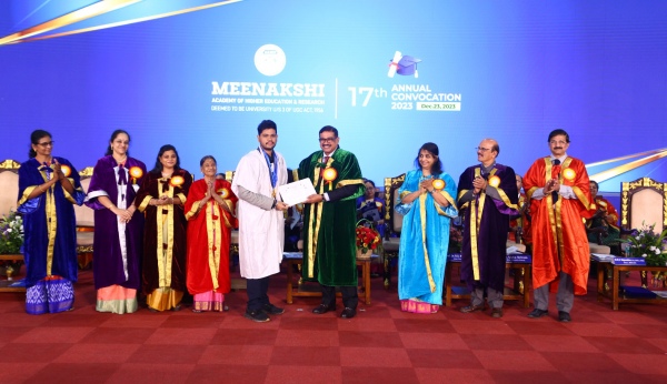 Meenakshi Institute of Higher Education and Research (MAHER): 17th Annual Graduation Ceremony 