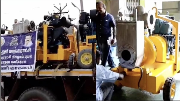 41 HP capacity giant motors are coming to Chennai from Coimbatore 