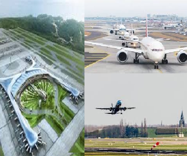 Central government has announced that 9 more airports will be built in UP in the next 2 years 