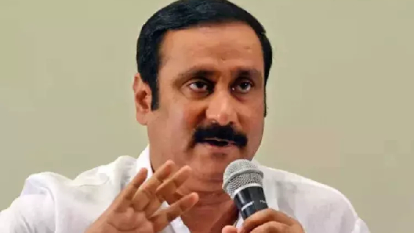 Pmk President Anbumani condemned for involving school students in cleaning works 