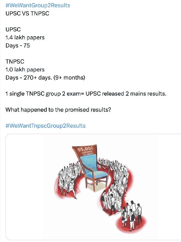 TNPSC memes :Group 2 exam results are yet to be released and memes have come out depicting it 