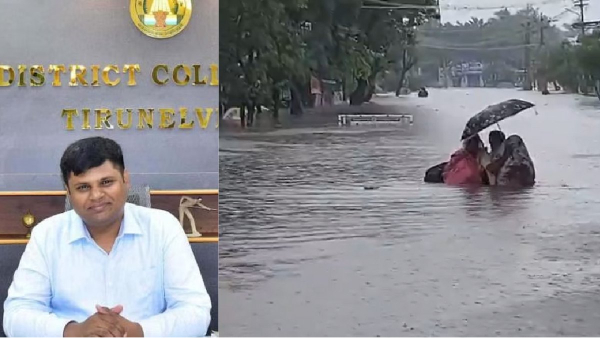How did the Thirunelveli collectors decision help save pregnant ladies from flood and heavy rain in southern districts? 
