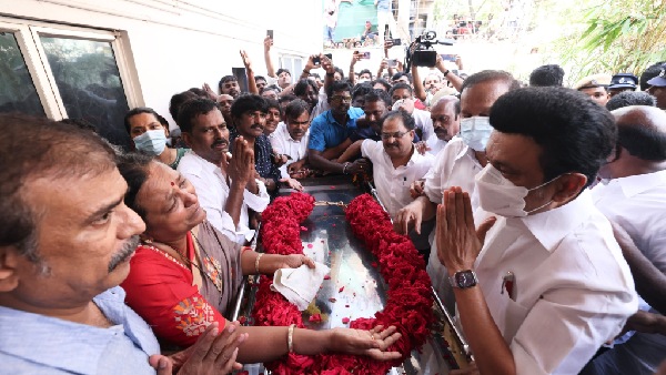  CM Stalins honour for Captain Vijayakanth has won hearts of public