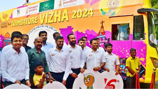Coimbatore Vizha 2024 Double Decker Buses Unveiled; passengers can Commute on Free of cost 