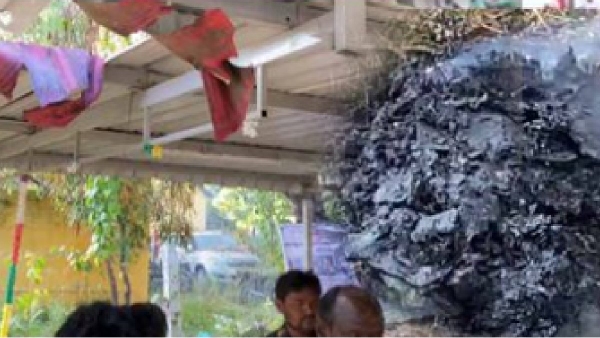 Mysterious thing blast at sankari police station, one died