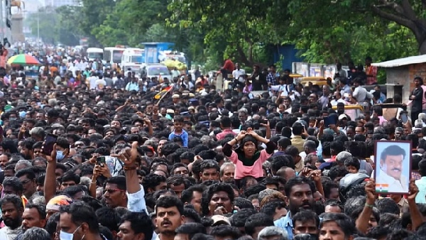 Rahul condoles to Captains demise: says premalatha Vijayakanth