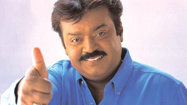  A case was filed against Vijayakanth for his moniker Captain