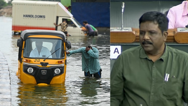 VCK MP notice in parliament seeks interim relief of 5000 crore for chennai flood