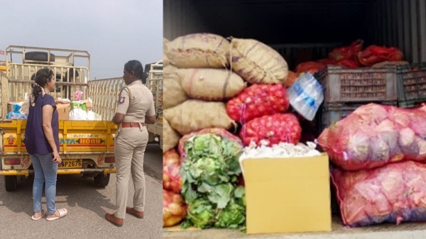 Relief goods going to Nellai and Tuticorin are hijacked Relief goods going to Nellai and Tuticorin are hijacked