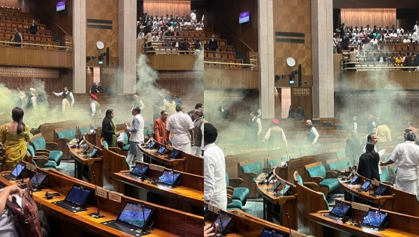 How did Major Security Breach in Parliament happened as Man Storms Into Lok Sabha