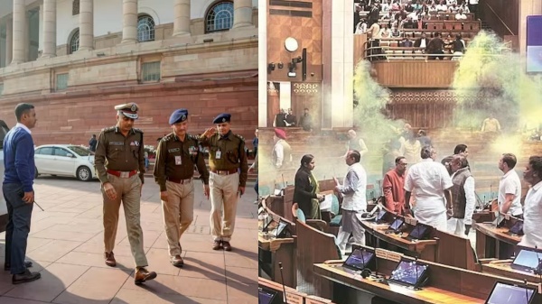 Delhi Police registered a case under the UAPA Act against those who violated the Lok Sabha Delhi Police registered a case under the UAPA Act against those who violated the Lok Sabha