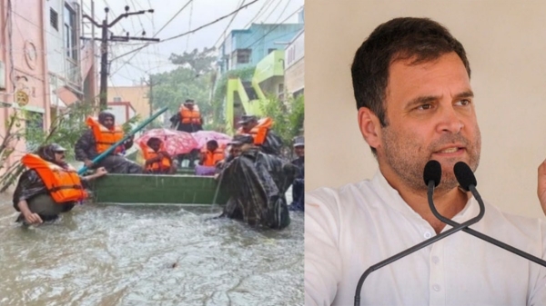 Rahul Gandhi condolences on Cyclone Michaung deaths in Tamil Nadu 