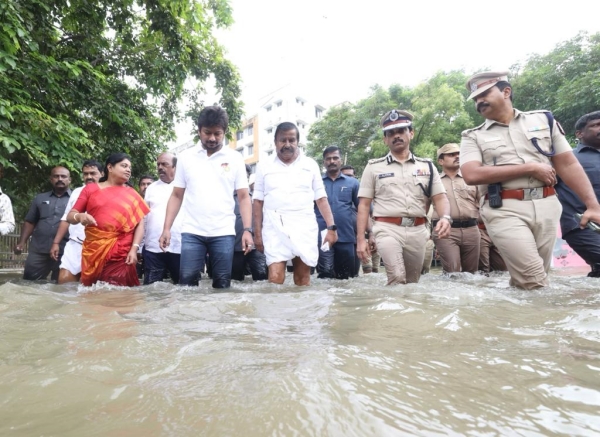 AIADMK which has Rs 261 crore in bank deposits, has not given a single rupee to the flood relief fund