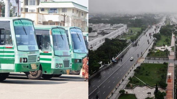 80% of Chennai Metropolitan Transport Corporations buses are plying