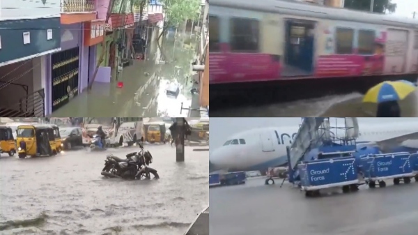 Details of how much rain has fallen Chennai have been released 