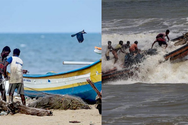 Chennai met alert fisherman should not go to sea due to cyclone Chennai met alert fisherman should not go to sea due to cyclone
