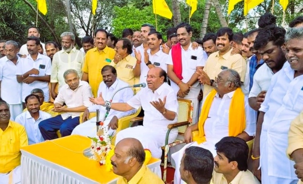 Ramadoss said that the boon he is asking from God is that there should be no alcohol in Tamil Nadu 